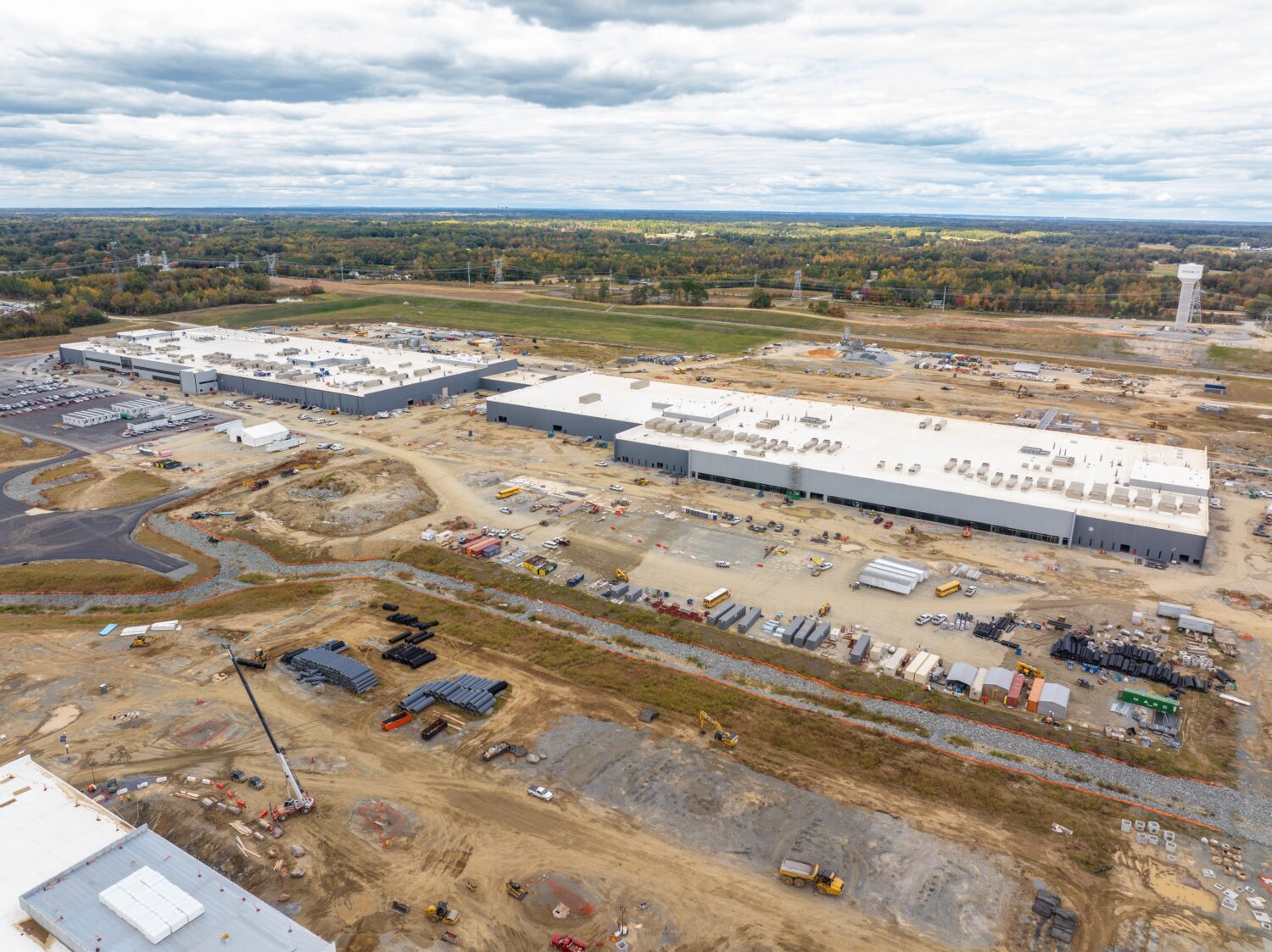 construction site in North Carolina