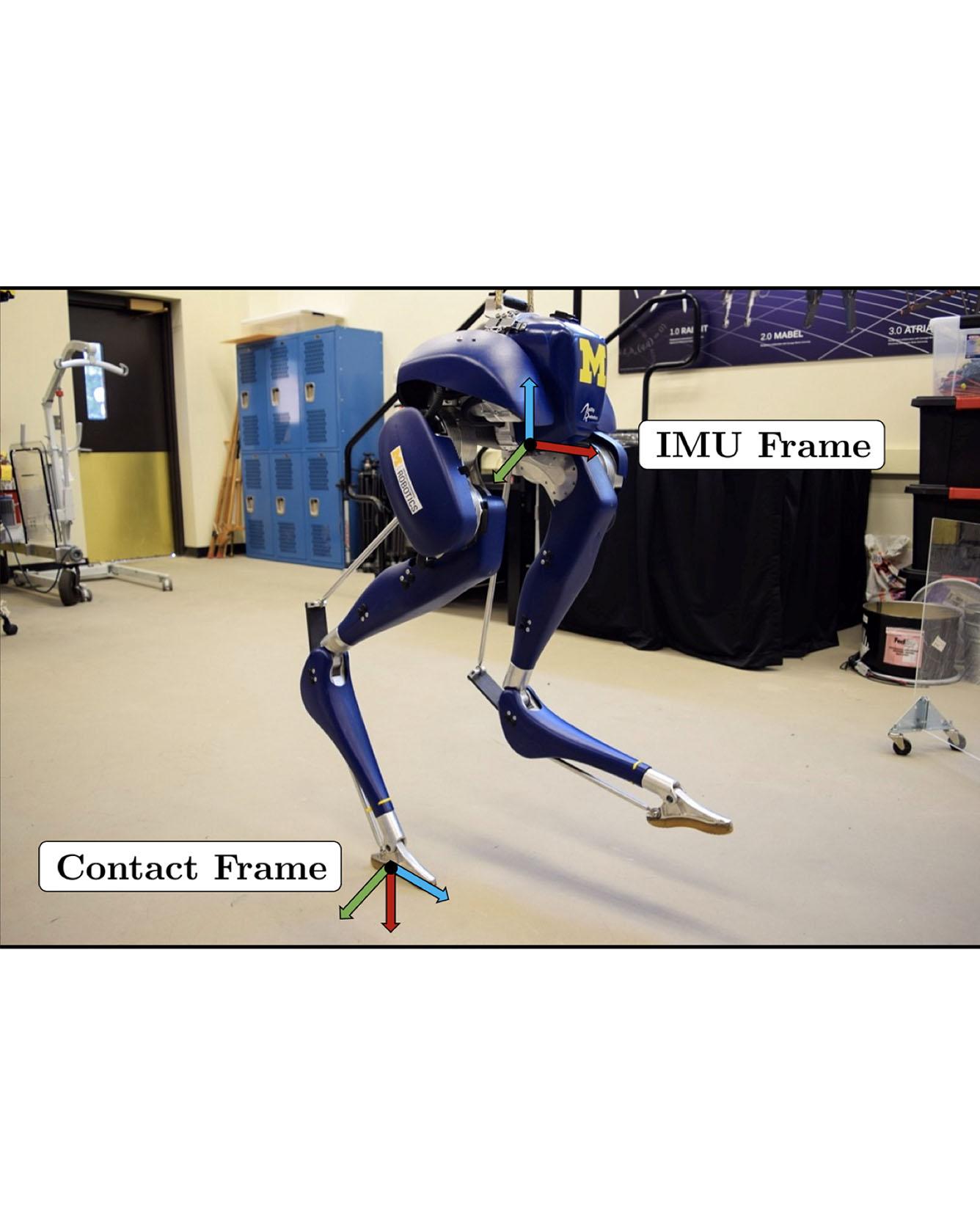 Contact‑Aided Invariant Extended Kalman Filtering for Robotic State Estimation