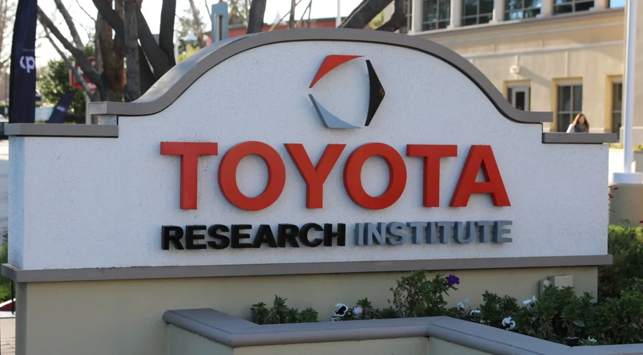 Toyota Research Institute building sign