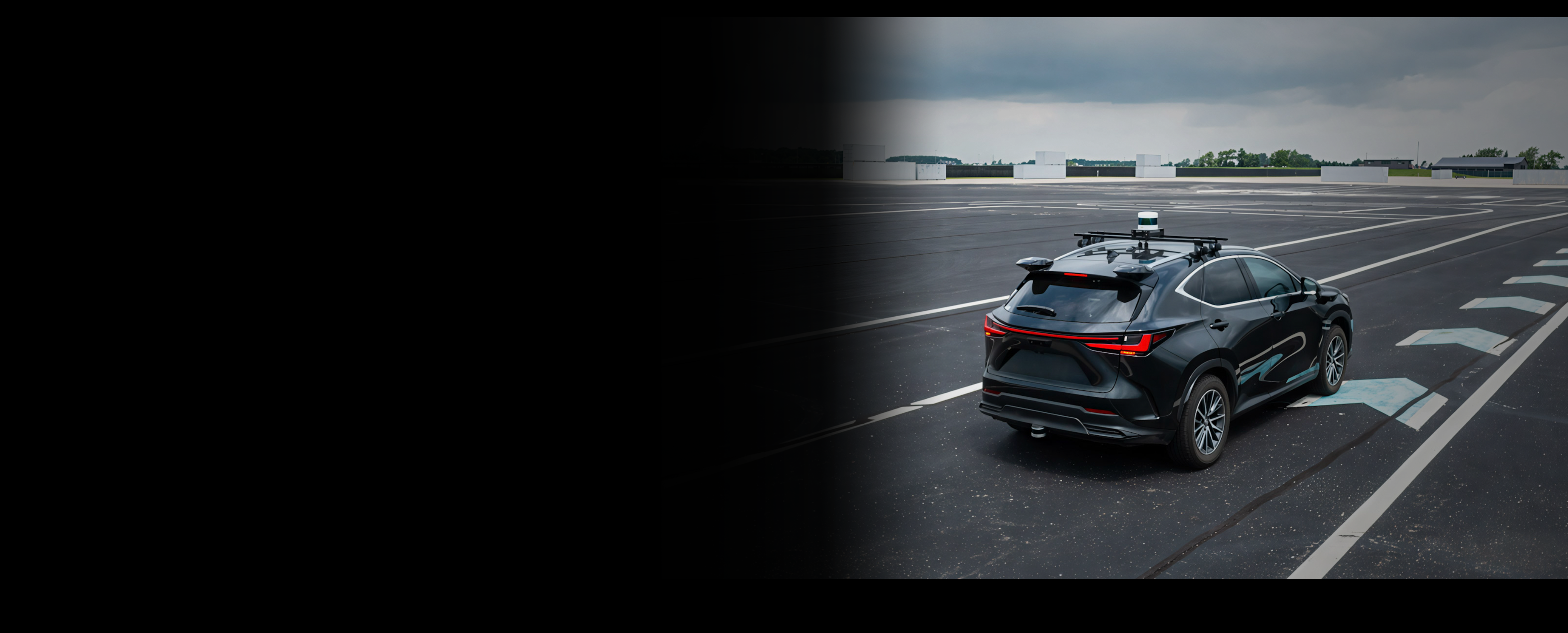 vehicle on track